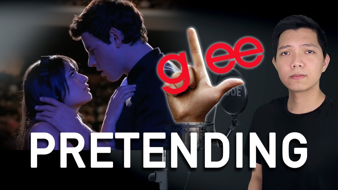 Pretending (Finn Part Only - Karaoke) - Glee Version