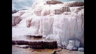 Mammoth Hot Spring Terraces  video recorded in 2012. Edited in 2024