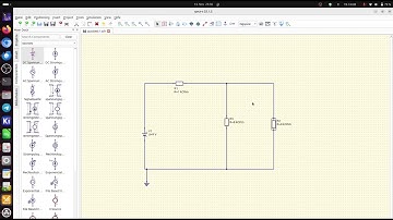 Qucs-S: Freies elektronisches Schaltungssimulationsprogramm (DC-Simulation/Arbeitspunktbestimmung)