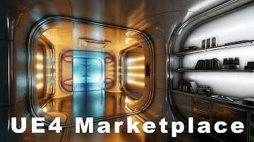 Modular Sci-Fi Laboratory [UE4 Marketplace]