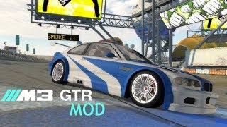 Need for Speed Pro Street | BMW M3 GTR Mod (Smooth Shifting Sound)