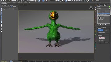 Ornatrix 3dsmax: Feathers Part 2