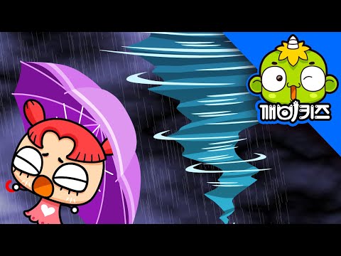 태풍의 눈 | 지구와 우주 | 편서풍 | 힌남노 | 깨비키즈 KEBIKIDS