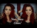 New Years Eve Glam! Holiday Makeup Tutorial | Mettalic Smokey Eye! (Full Face)