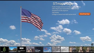 Stock VFX: Rendered Flags for Video Editors and Visual Effects Compositors. EXR format.