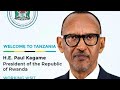 H.E PAUL KAGAME YAKIRANWE UBWUZU MURI TANZANIA