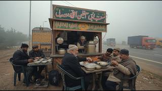 Highway Dhaba | Truck Drivers favorite Breakfast - Real Pakistani Street food Compliation screenshot 4
