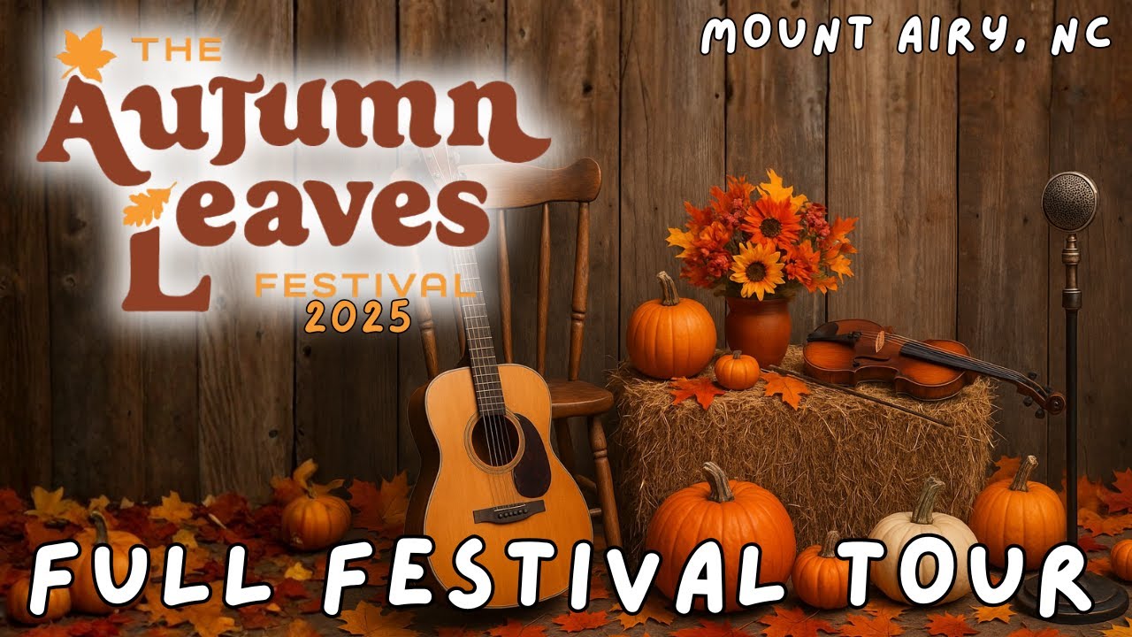 Фестиваль осенних листьев в Маунт-Эйри, Северная Каролина | Тур и обзор фестиваля | Еда и многое ...