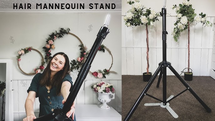 No money? No problem. DIY WIG STAND AND WIG TRIPOD UNDER $7 Using PVC pipes  