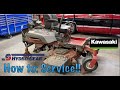 Kawasaki  hydro gear service on a zero turn