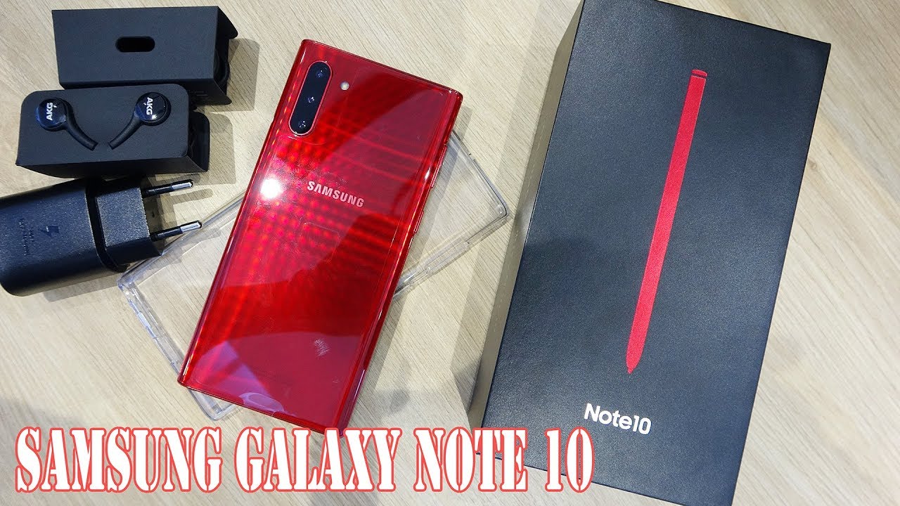 Samsung Galaxy Note 10 5G Aura Red Limited Edition