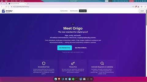 Origo by Xahau: Verify Document Authenticity Without Uploading Files