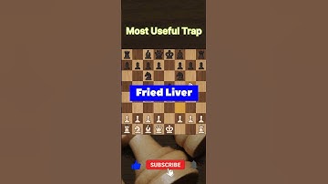 You must know this - Fried Liver Attack #chesstraps #chessopenings #chessopeningtraps #chesstraps