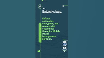 CMMC Readiness - Mobile Mayhem: Secure Smartphones and Tablets:  #cmmc #nist800171 #cybersecurity