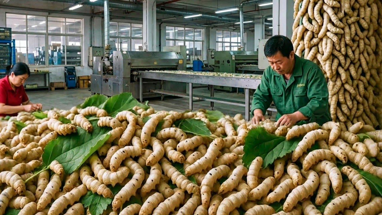 La Cina Trasforma Milioni Di Tonnellate Di Seta Nei Tessuti Più Pregiati Al Mondo