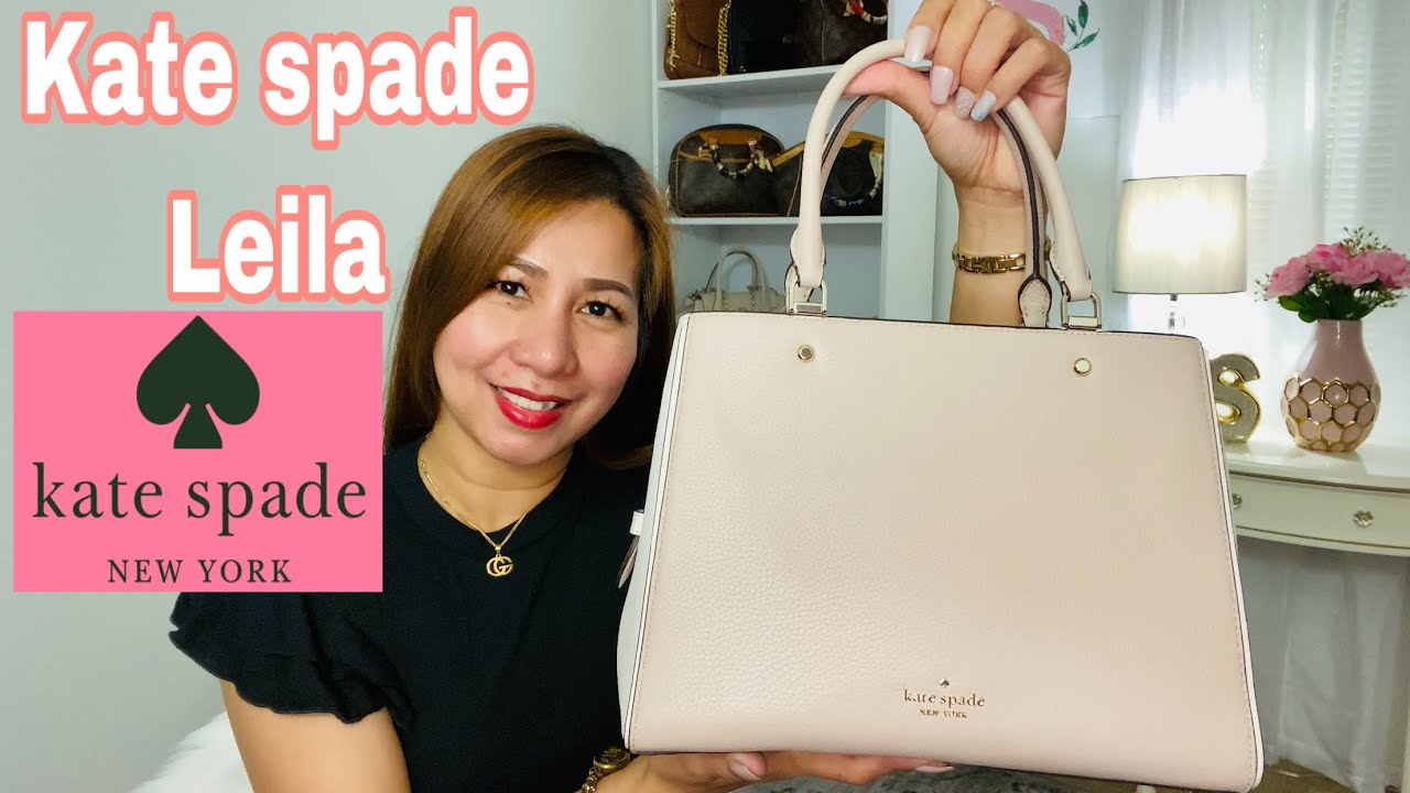 KATE SPADE LEILA MEDIUM SIZE/BAG COLLECTION/WHAT'S FIT IN!! 2021 - YouTube
