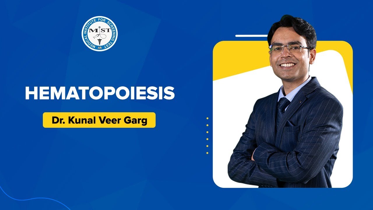 Hematopoiesis Dr Kunal Veer Garg MIST FMGE YouTube