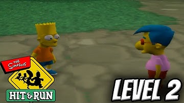 The Simpsons Hit & Run PS2 Walkthrough No Commentary Part 2 Bart