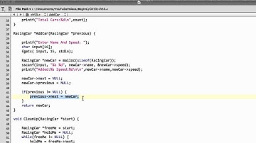 Beginning C Programming - Part 53 - Double Linked Lists