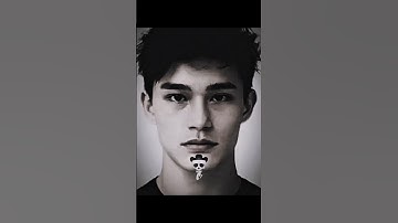 Asymmetry vs Symmetry #shorts #model #looksmaxxing #fyp #trending #tiktok #filter #skulledit #face