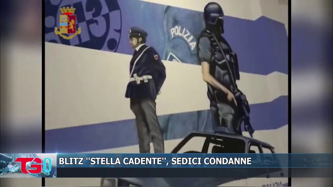 BLITZ ''STELLA CADENTE'', SEDICI CONDANNE