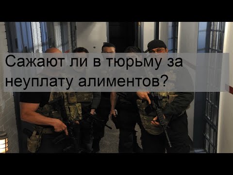 Сажают ли в тюрьму за неуплату алиментов?