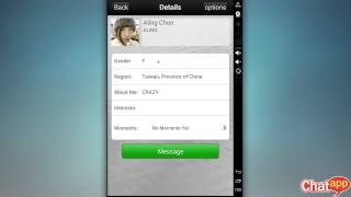 ChatApp Review for Android.  Social - Chat - Meet - Mingle