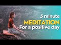 Find your inner peace in just 5 minutes with this meditation