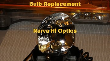 Bulb Replacement: Narva Hi Optics Halogen Rotating Beacon | StrobeAdvice