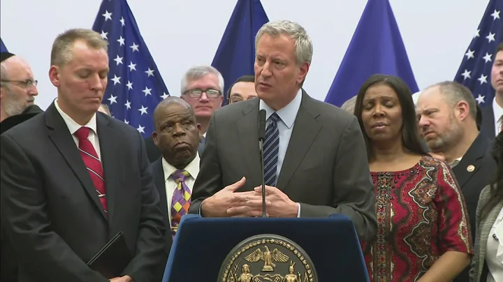 Mayor De Blasio, Community Leaders Address Monsey Stabbing