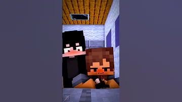 Minecraft Animation Story love boy  ( Reelmy x Ealil kiss )