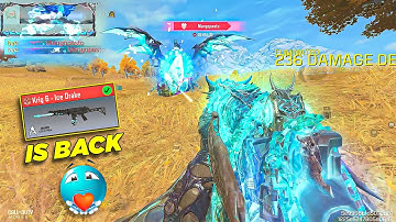 MYTHIC KRIG-6 ICE DRAK 😍 IS BACK IN COD MOBILE