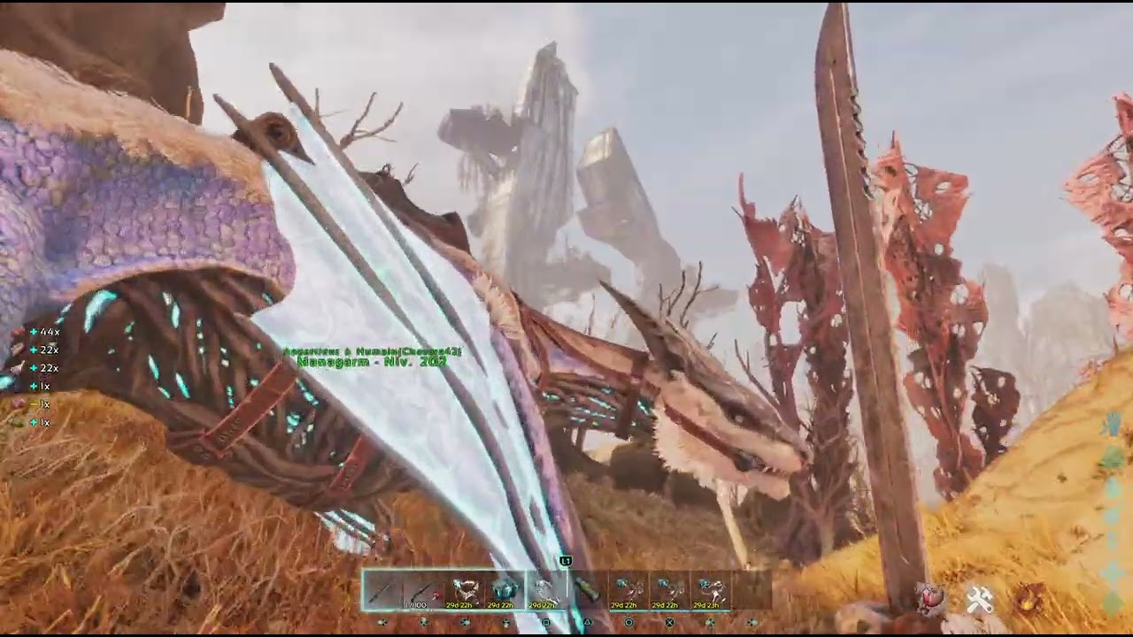 ARK Survival Ascended présentation managarm