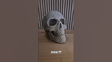 3D Printed a scary skull #shorts