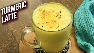Turmeric Latte  How To Make Turmeric Milk  Golden Drink Recipe  Haldi Doodh  Varun