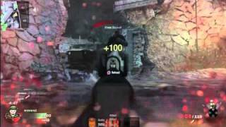 Black Ops : Napalm strike Quad Multi-Kill On Domination PS3