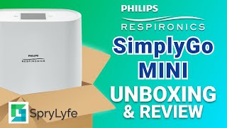 Philips Respironics SimplyGo Mini Portable Oxygen Concentrator - Unboxing & REVIEW screenshot 2
