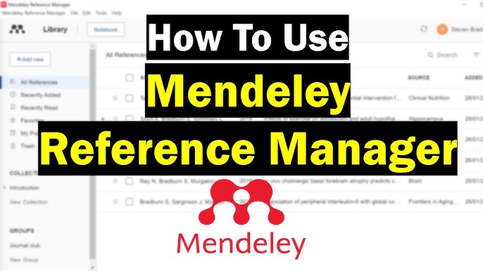 Mastering Mendeley Reference Manager A 2024