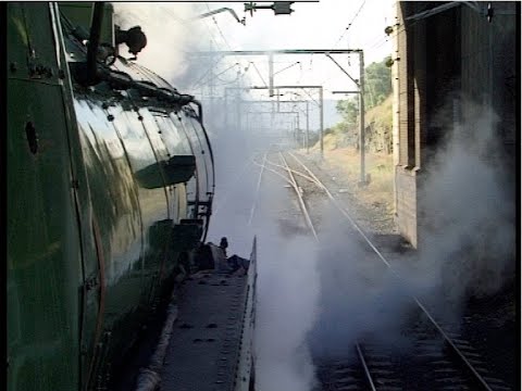 Australian steam locomotives 3801 \u0026 3830 - \