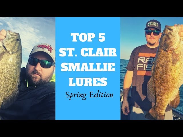 Top 5 Lures for Lake St. Clair Early Spring Smallmouth 