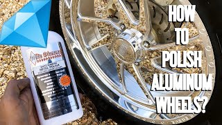How to Polish American Force UTV wheels on my Polaris  using Walmart products - White diamond polish