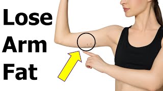 How To Lose Arm Fat Fast In A WEEK - Best arm exercises for women
