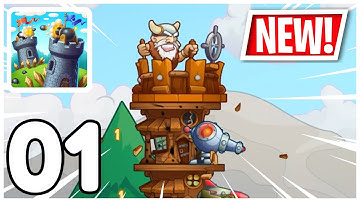 Tower Crush - Gameplay Walkthrough Part 01 (iOS, Android)