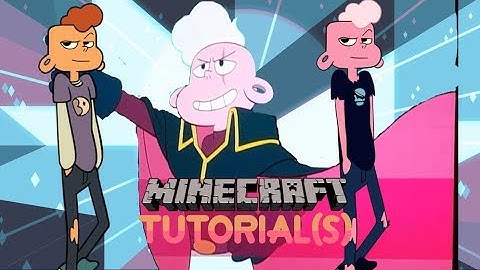 Minecraft Steven Universe Lars, Pink Lars, and Lars of the Stars Statues Building Tutorials
