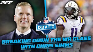 Breaking down the WR Class with Chris Simms | PFF