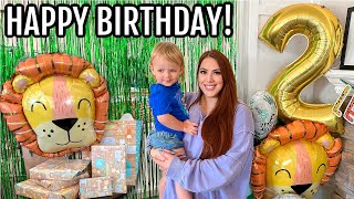 Our 6th Baby's 2nd BiRTHDAY PARTY! OPENiNG PRESENTS!