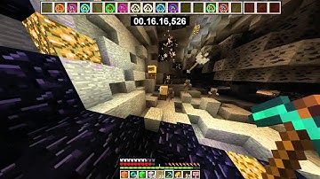 Minecraft: [CTM] Super Hostile " Sea of Flame II " Speedrun 1# (00.24.46,150)