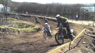 ONK Mill 25-03-2012 1st lap 1st manche MX2