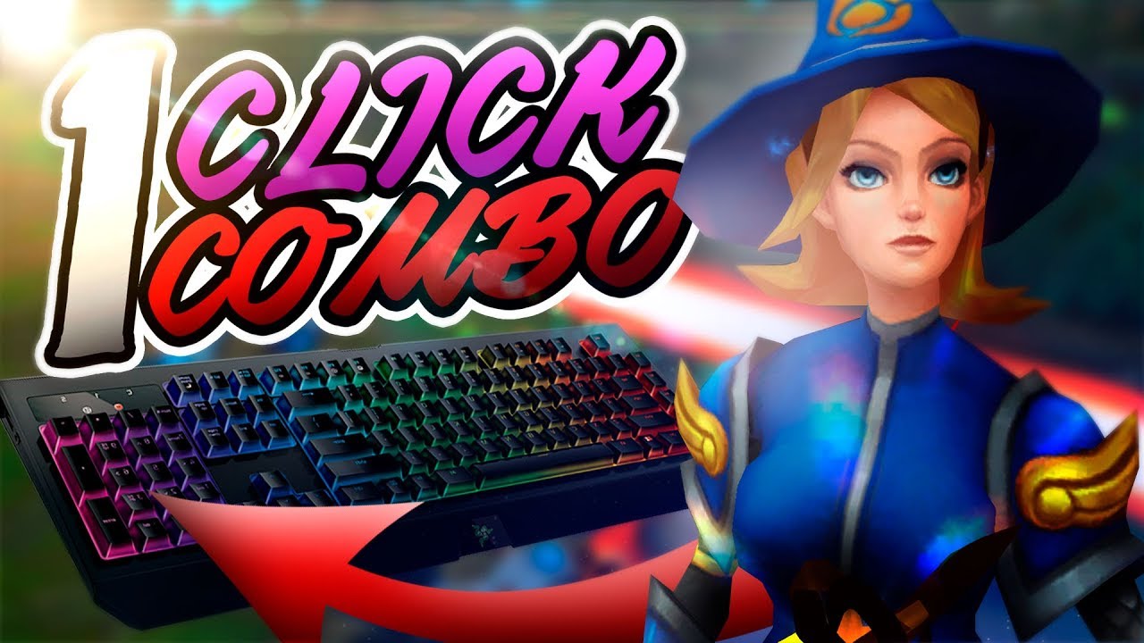 Tiro el COMBO DE LUX con 1 BOTON gracias al teclado razer blackwidow chroma v2