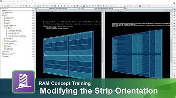 Modifying the Orientation of Design Strips in RAM Concept